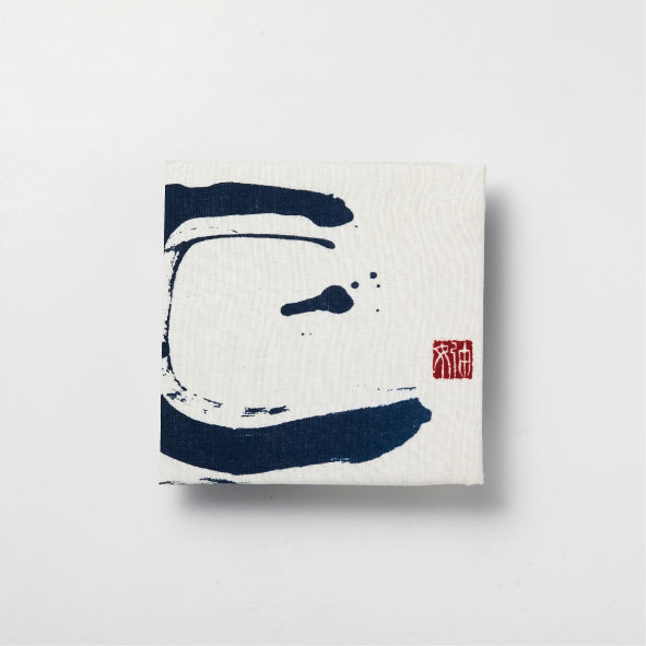 typeface dance duet 手ぬぐい　(藍染)
